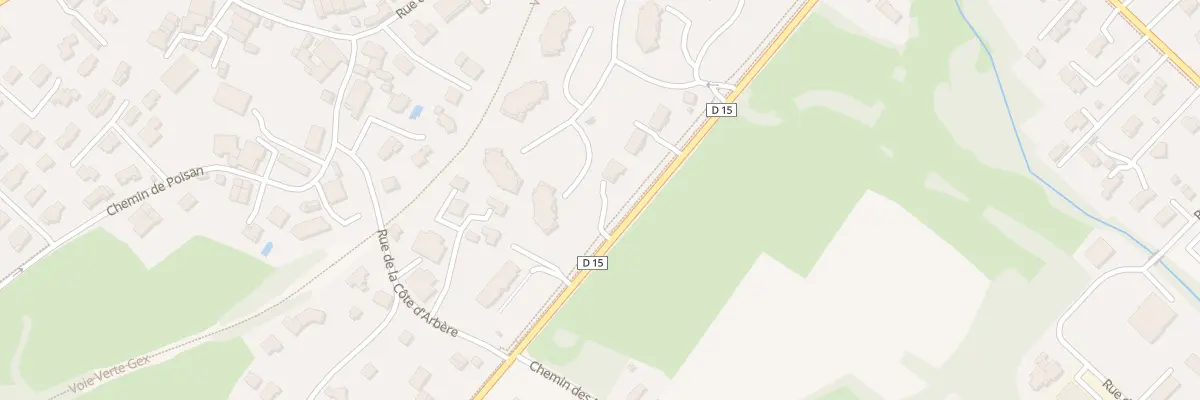 Plan du 370 Bd des Epinettes à Divonne-les-Bains