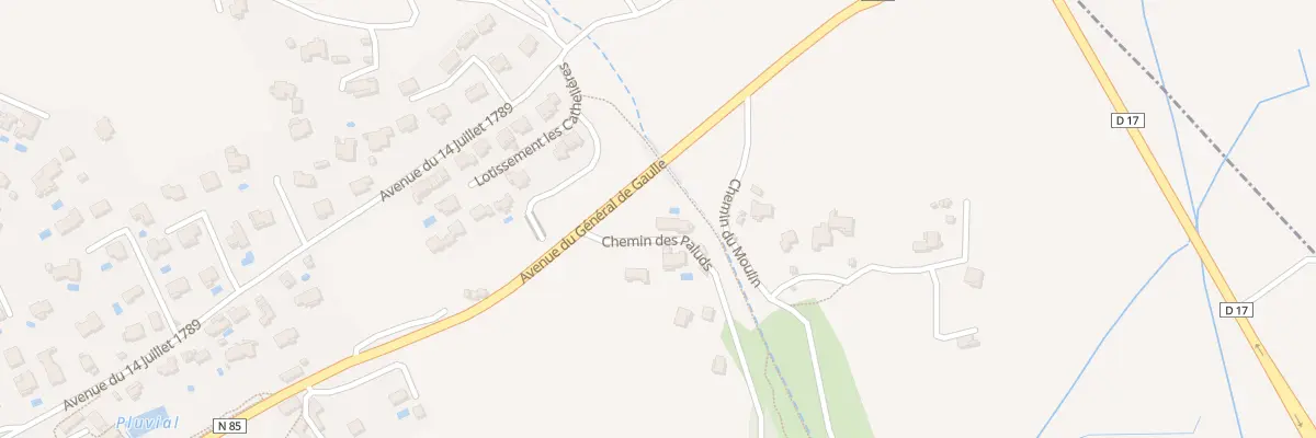 Plan du 7096 Les Paluds à Mallemoisson