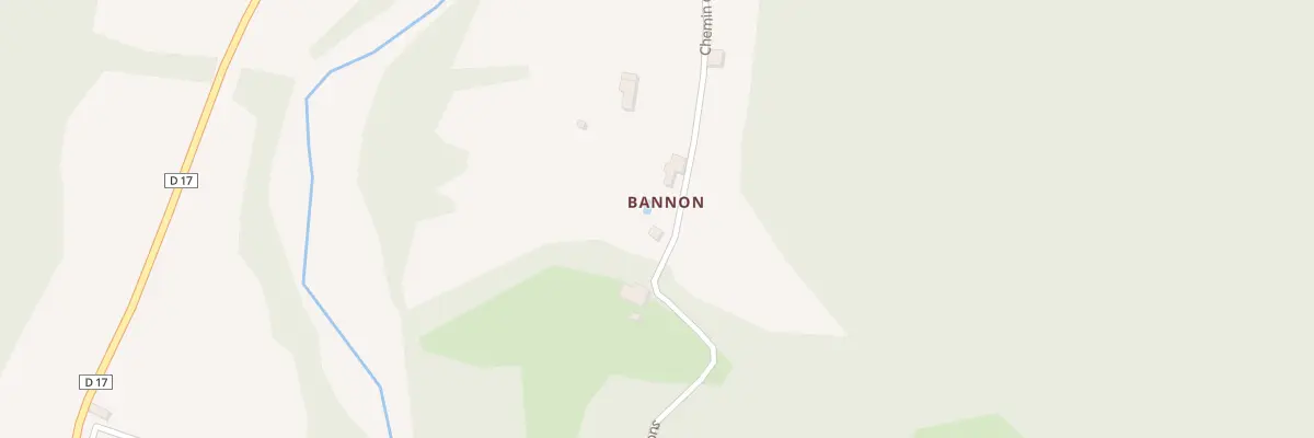 Plan du 7015 Les Banons à Thoard
