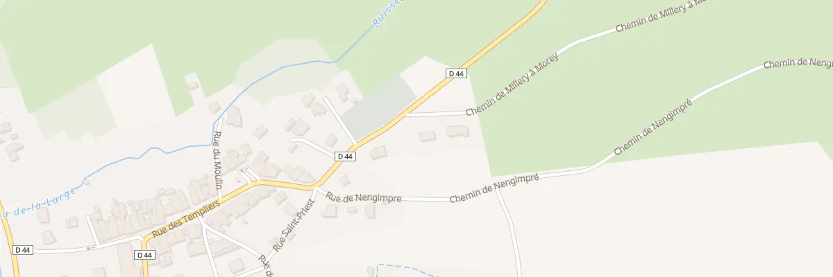 Plan du 4 Rte de Nomeny à Millery