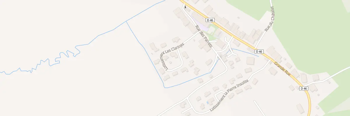 Plan du 2 Lot les Clarines à Chaux-Neuve