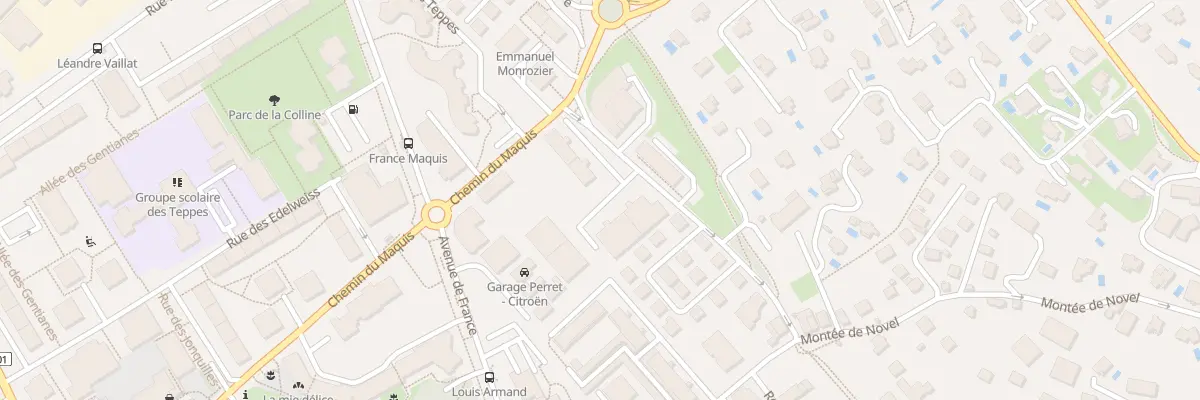 Plan du 69B Rte du Périmètre à Annecy