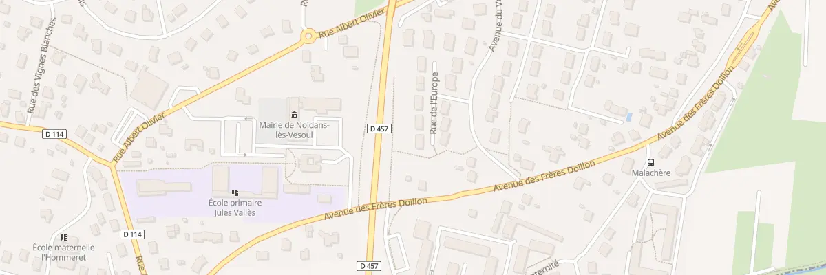 Plan du 18 Rue de l’Europe à Noidans-lès-Vesoul