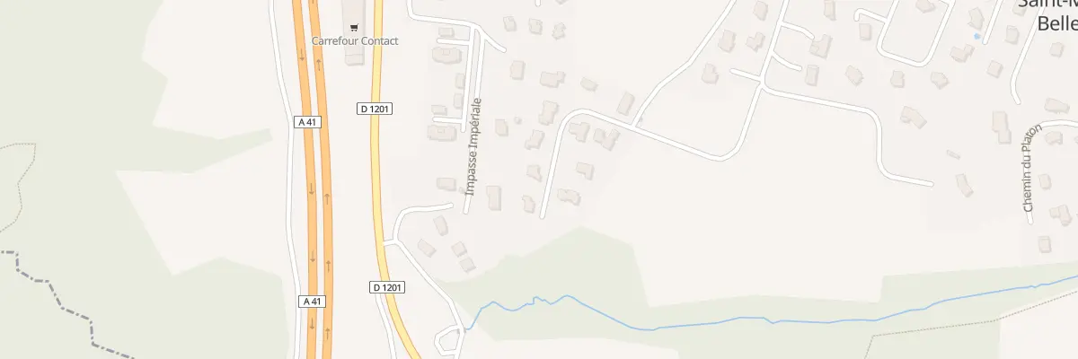 Plan du 390 Rte de l’Église à Fillière