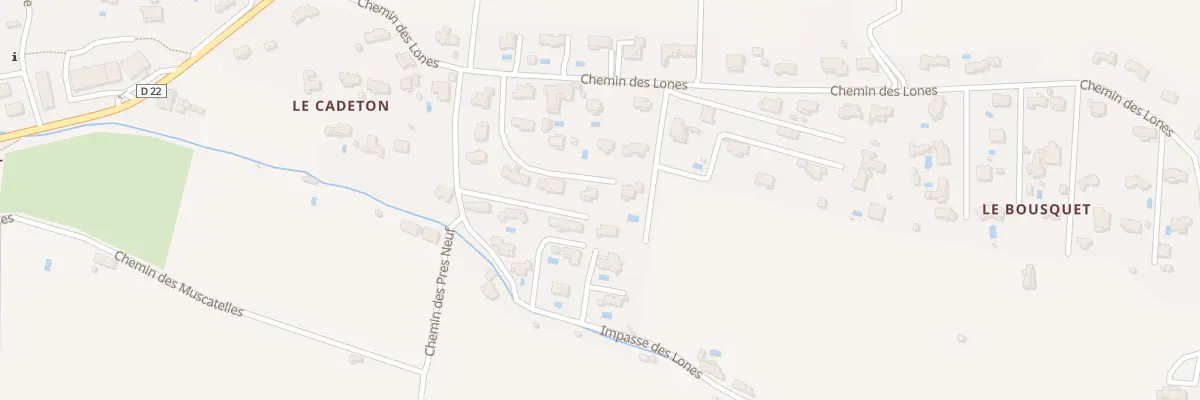 Plan du 5372 Le Bousquet à Montfort-sur-Argens