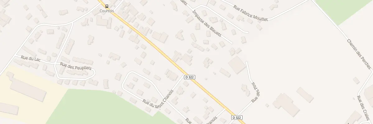 Plan du 6 Rue Gustave Courtois à Pusey