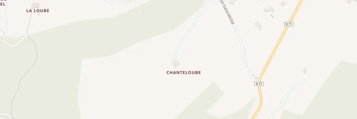Plan du 285 Che Saint Michel à Baudinard-sur-Verdon