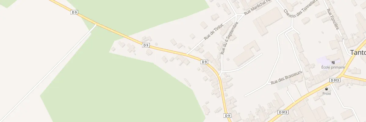 Plan du 39 Rue Louis Pasteur à Tantonville