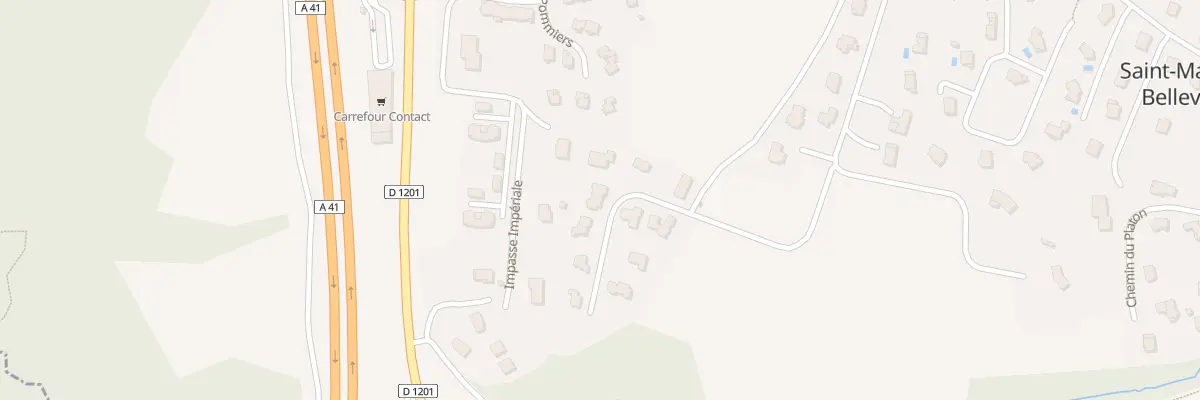 Plan du 386 Rte de l’Église à Fillière