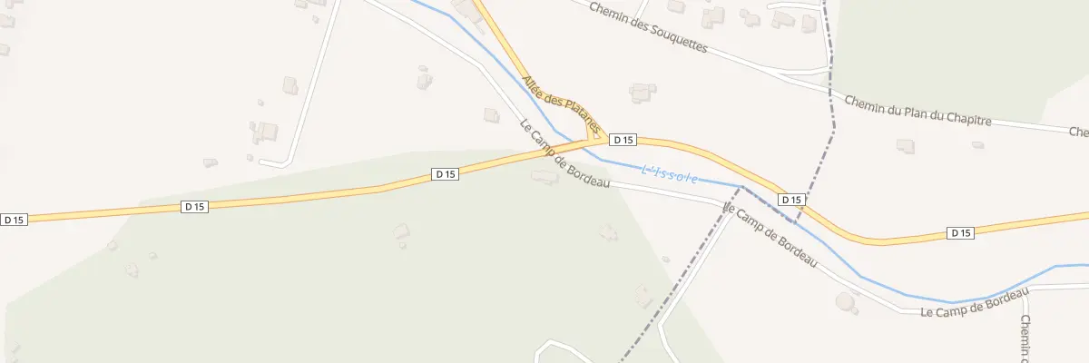 Plan du 5600 Le Camp de Bordeau à Sainte-Anastasie-sur-Issole