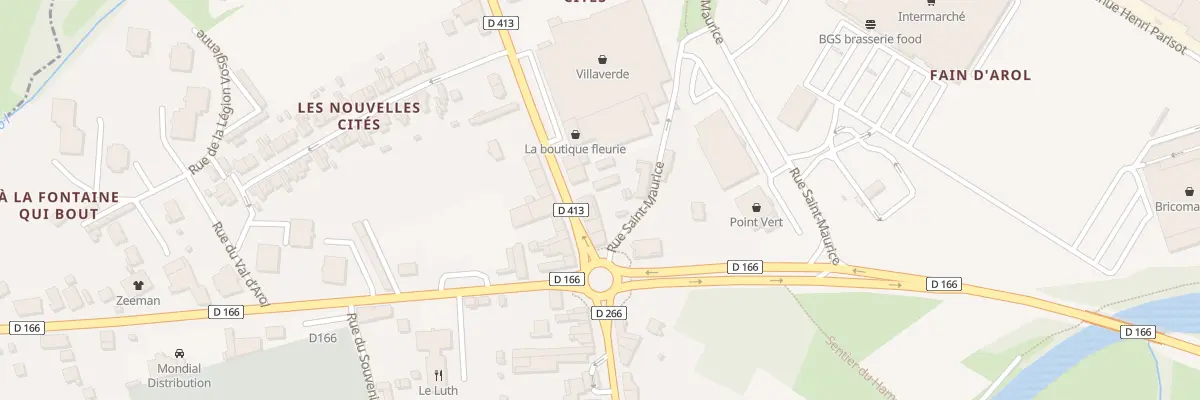 Plan du 239 Av Victor Hugo à Mirecourt