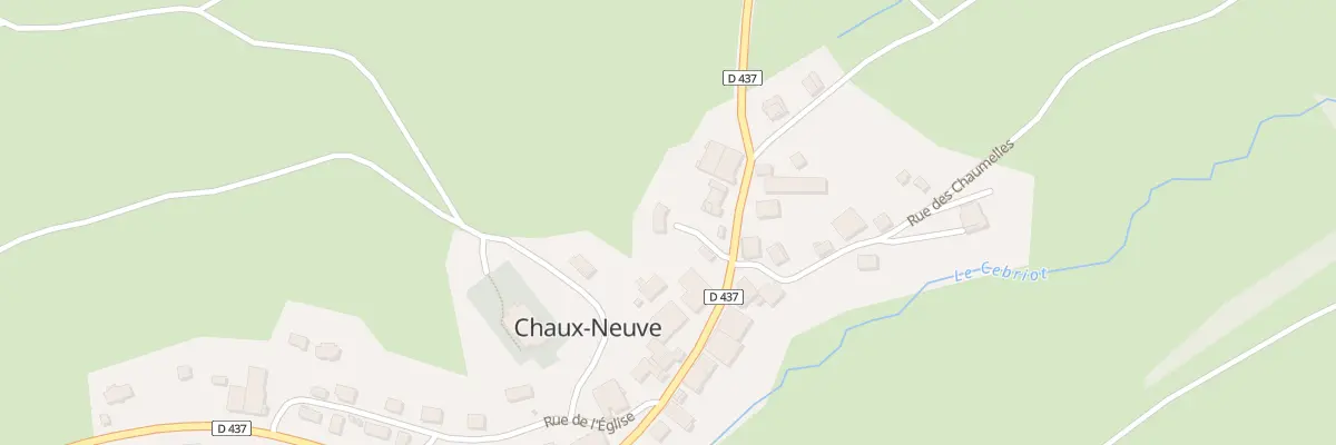 Plan du 7B Rue de la Grande Fontaine à Chaux-Neuve