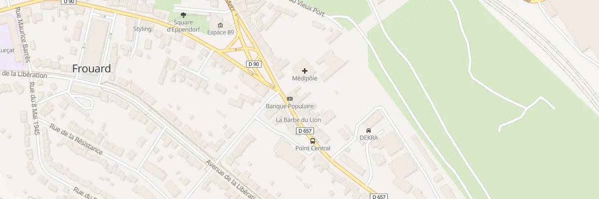 Plan du 45 Rue de Metz à Frouard