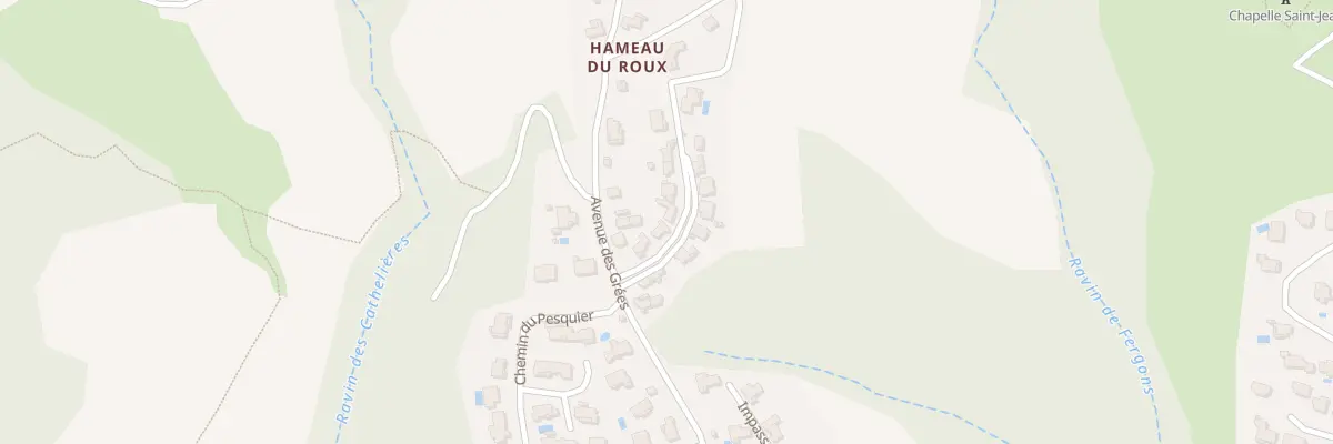 Plan du 3 Imp des Lavandes à Aiglun