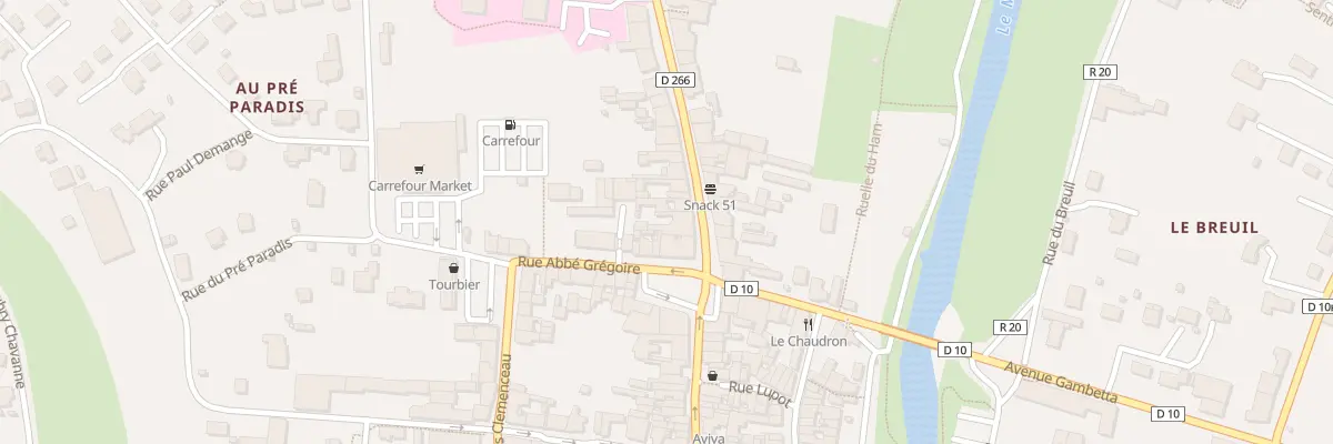 Plan du 2 Rue Germini à Mirecourt