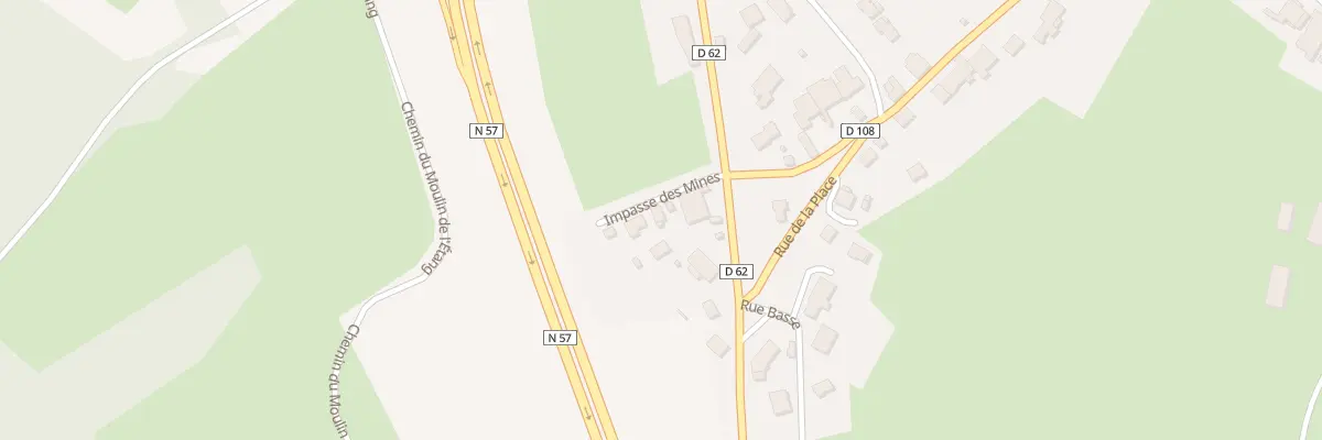 Plan du 1 Imp des Mines à Vellefaux