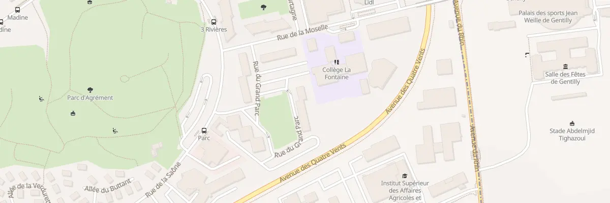 Plan du 12 Rue du Grand Parc à Laxou