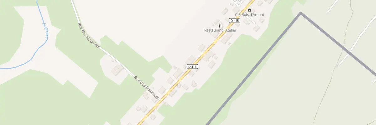 Plan du 1737 Rue de Franche-Comté à Bois-d’Amont