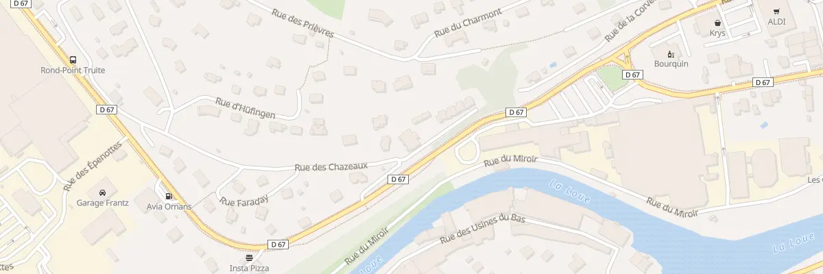 Plan du 2 Rue des Chazeaux à Ornans