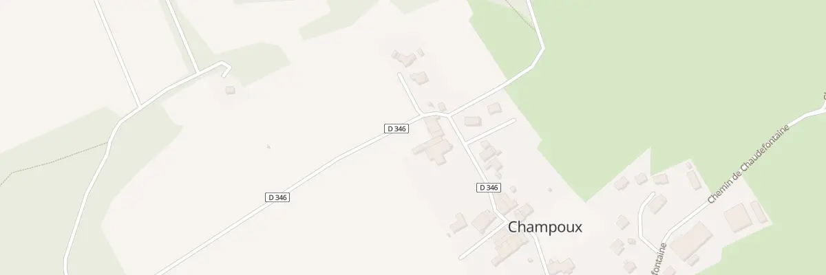 Plan du 13 Gr Grande Rue à Champoux