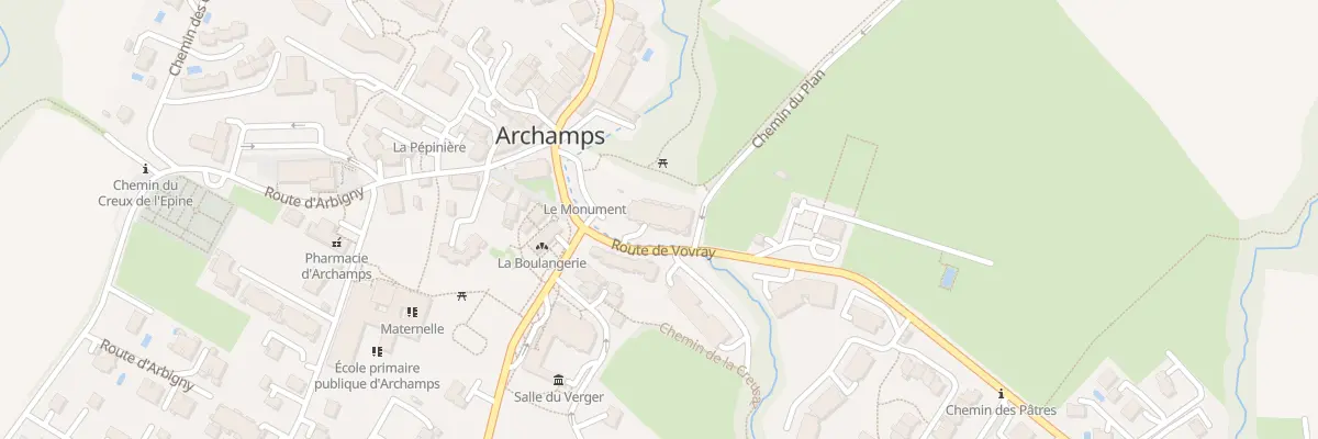 Plan du 15 Rte de Vovray à Archamps