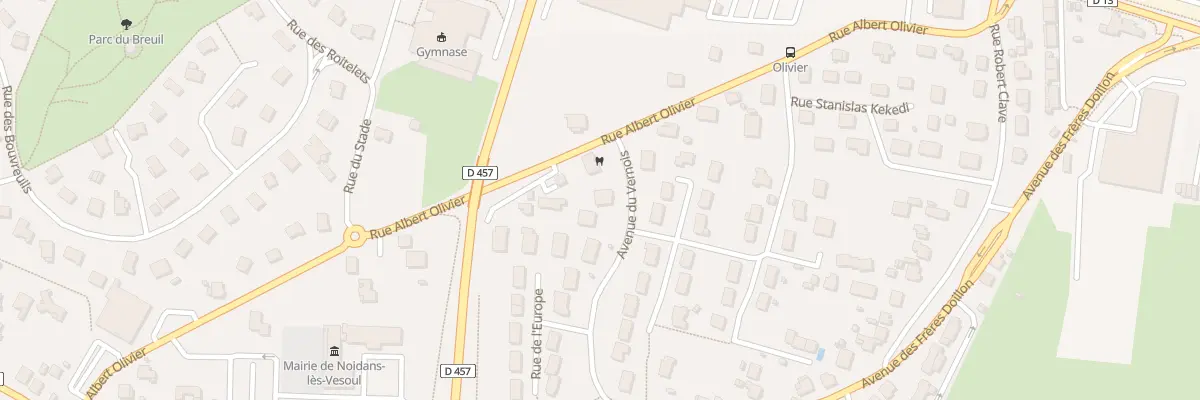 Plan du 4 Av du Vernois à Noidans-lès-Vesoul