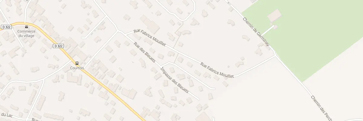 Plan du 17 Rue des Bleuets à Pusey