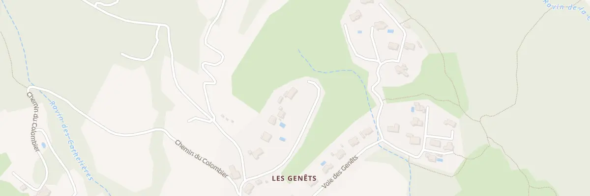 Plan du 7 Che Raymond et Viviane Moutet à Aiglun