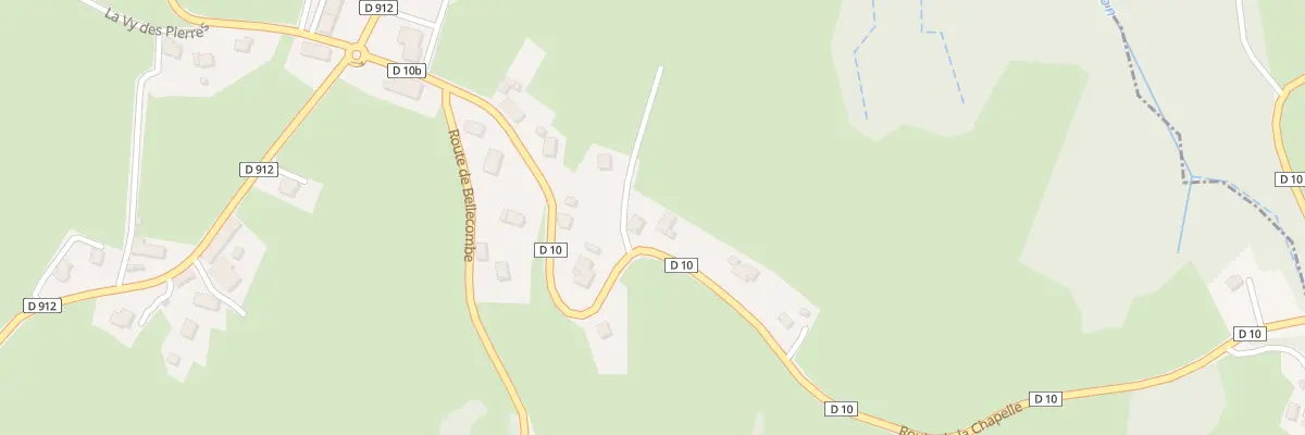 Plan du 375 Rte de la Chapelle à Leschaux