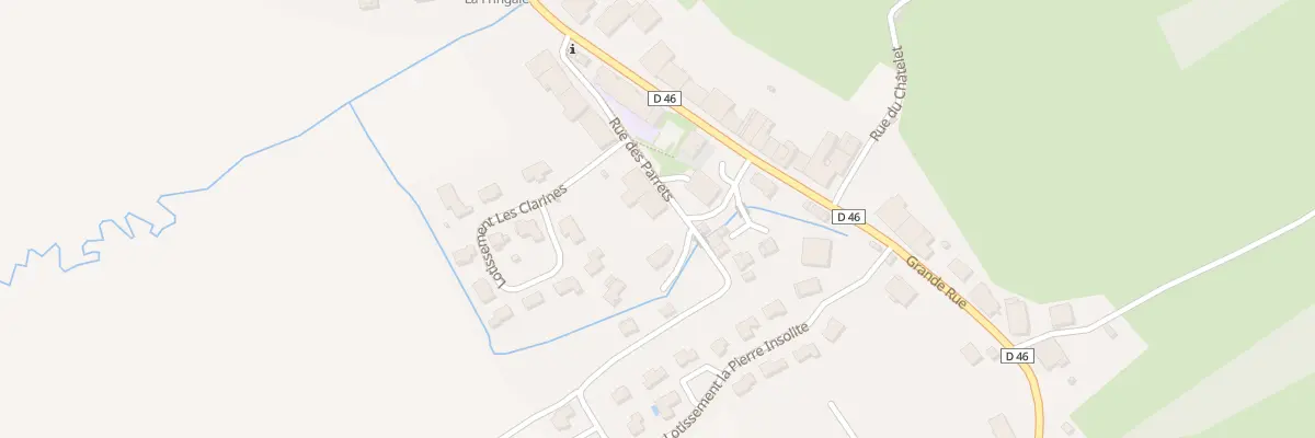 Plan du 14 Rue des Pres Parrets à Chaux-Neuve
