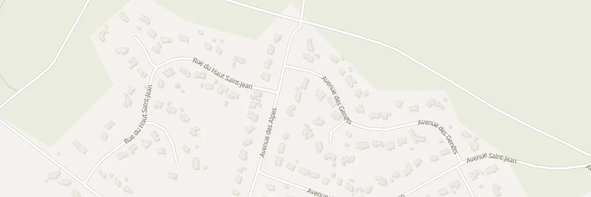 Plan du 163 Av des Alpes à Régusse