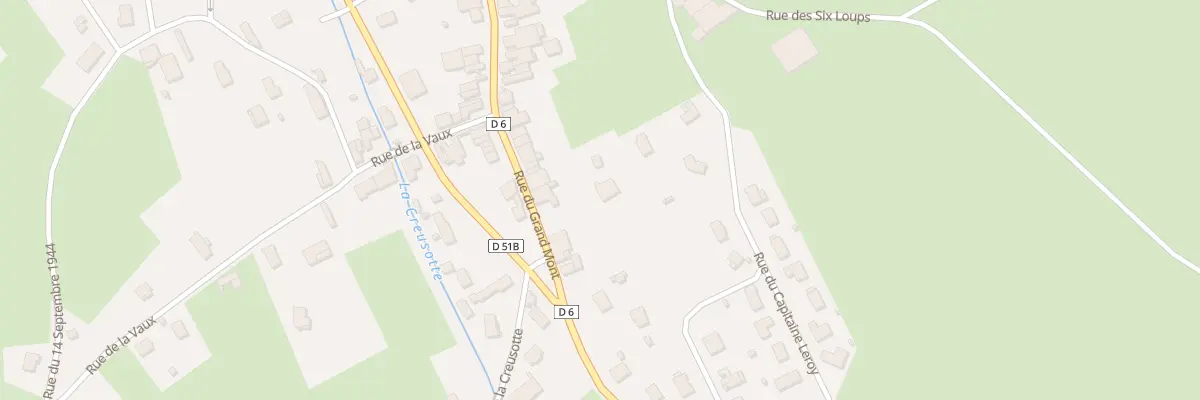 Plan du 42T Rue du Grand Mont à Breurey-lès-Faverney