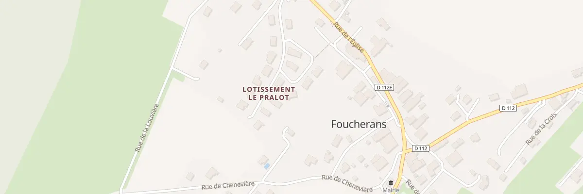 Plan du 19 Rue du Pralot à Tarcenay-Foucherans