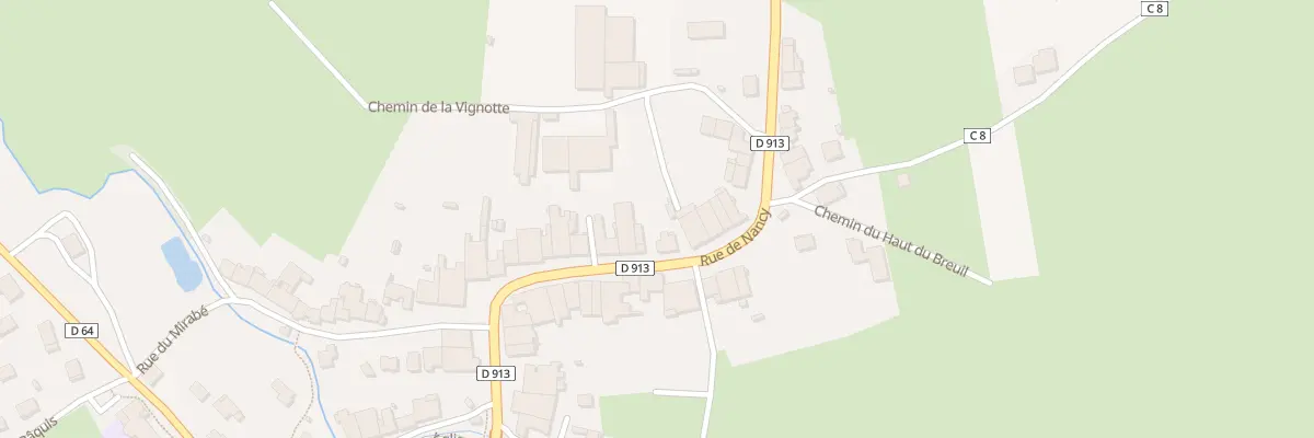 Plan du 25 Rue de Nancy à Diarville