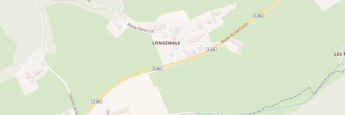 Plan du 5406 Longemale à Villard-d’Héry