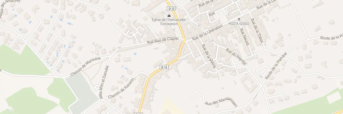Plan du 247 Rue de la Libération à Puget-Ville