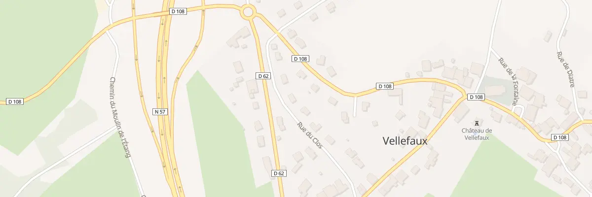 Plan du 5 Rue du Clos à Vellefaux