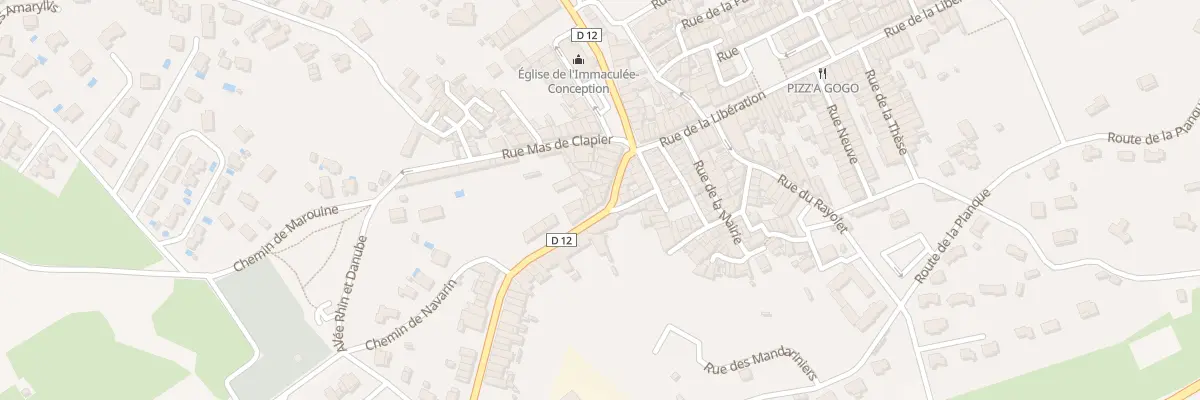 Plan du 265 Rue de la Libération à Puget-Ville