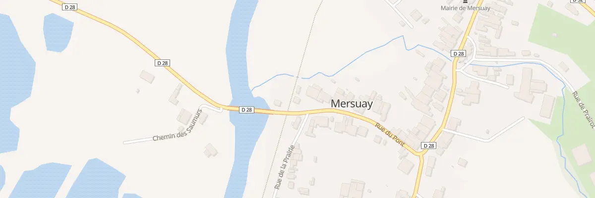Plan du 18 Rue du Pont à Mersuay