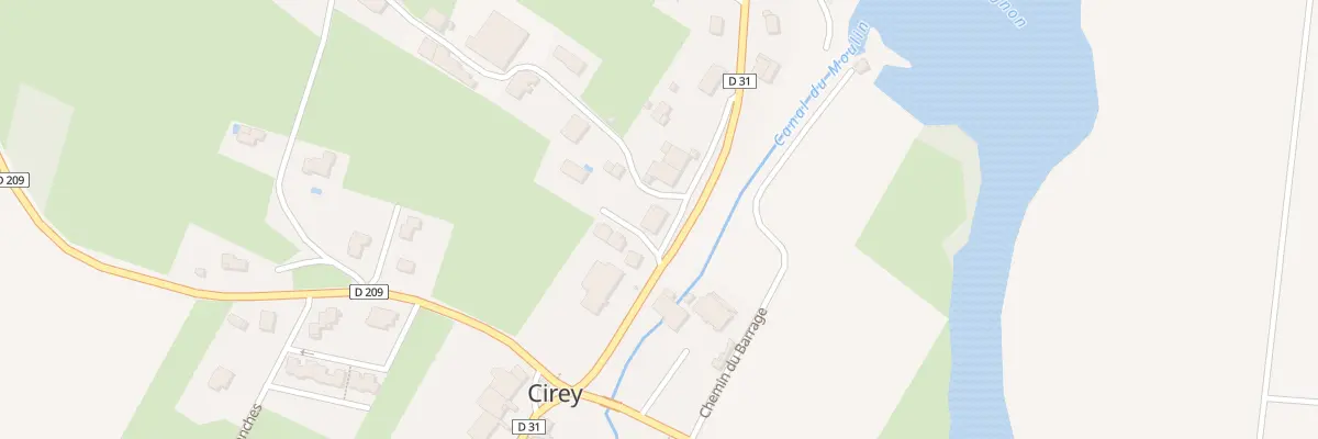 Plan du 1 Rue de la Faiencerie à Cirey