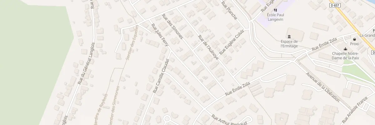 Plan du 22 Rue Les Simones à Frouard