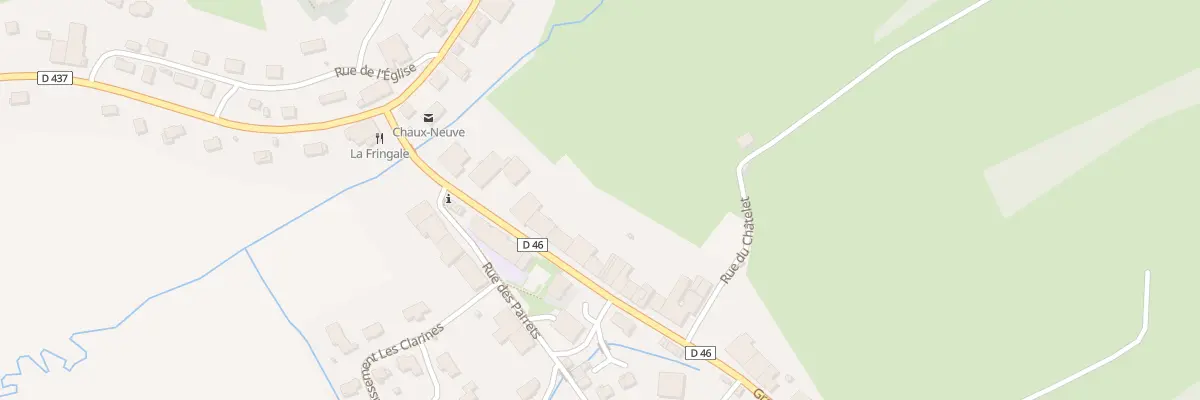 Plan du 11 Grande Rue à Chaux-Neuve