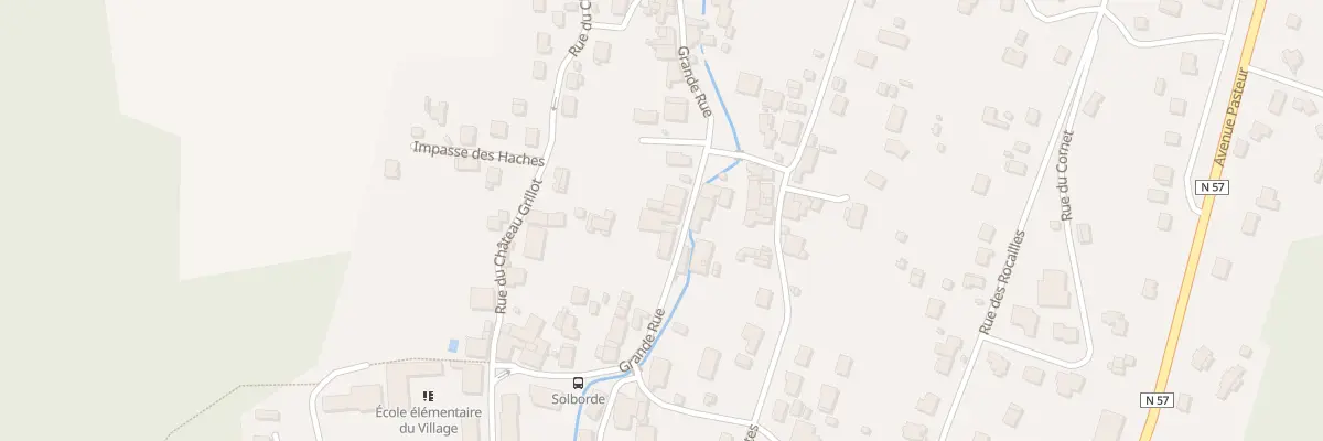 Plan du 94 Gr Grande Rue à Échenoz-la-Méline