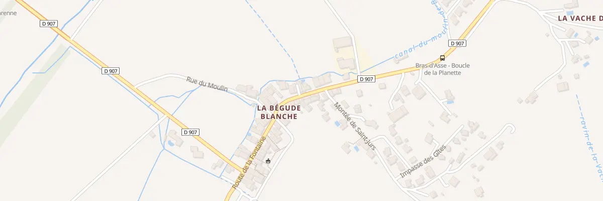 Plan du 33 Rte de la Fontaine à Bras-d’Asse