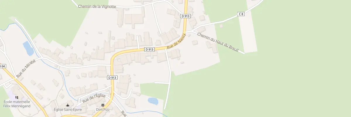 Plan du 30 Rue de Nancy à Diarville