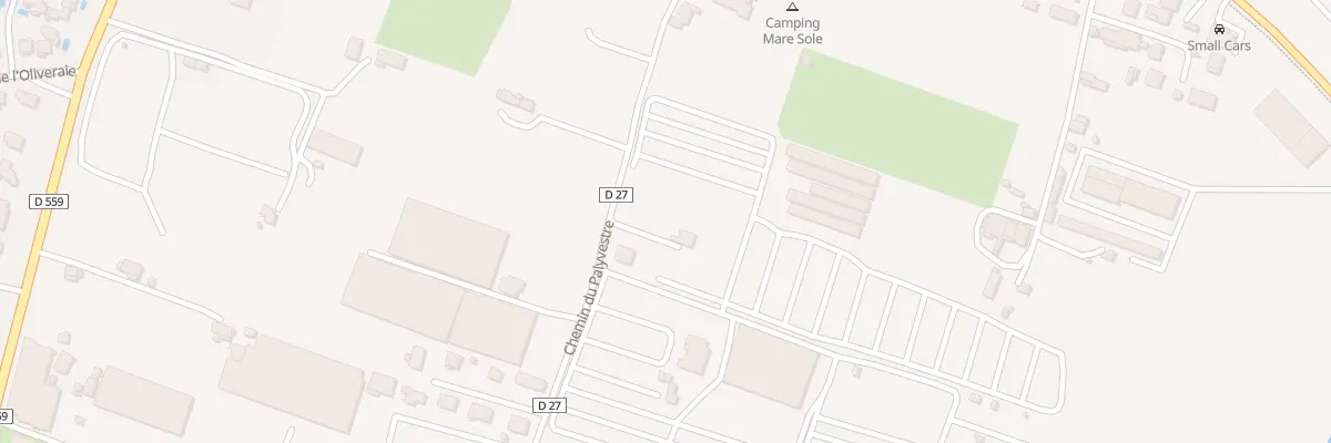 Plan du 9003 Che du Palyvestre à Hyères