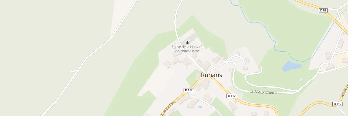 Plan du 3 Rue des Hauts de la Plauche à Ruhans