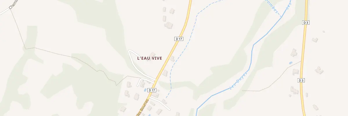 Plan du 7089 Dague à Thoard