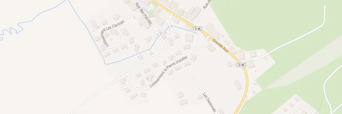 Plan du 6 Lot la Pierre Insolite à Chaux-Neuve