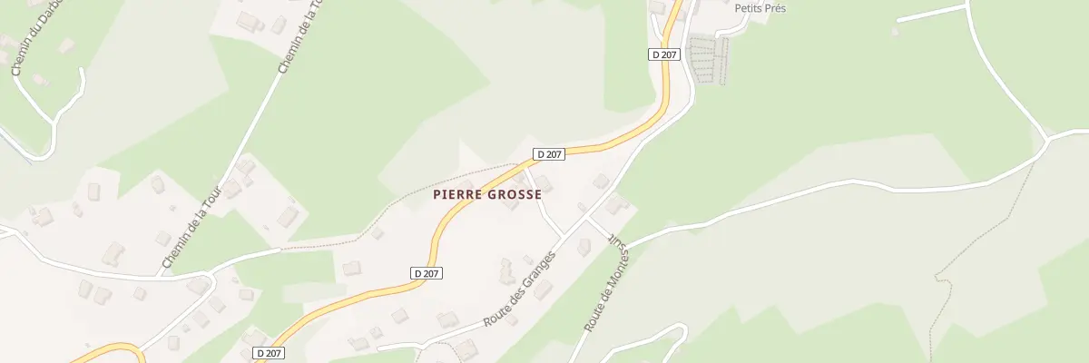 Plan du 33 Mte de Pierre Grosse à Presle